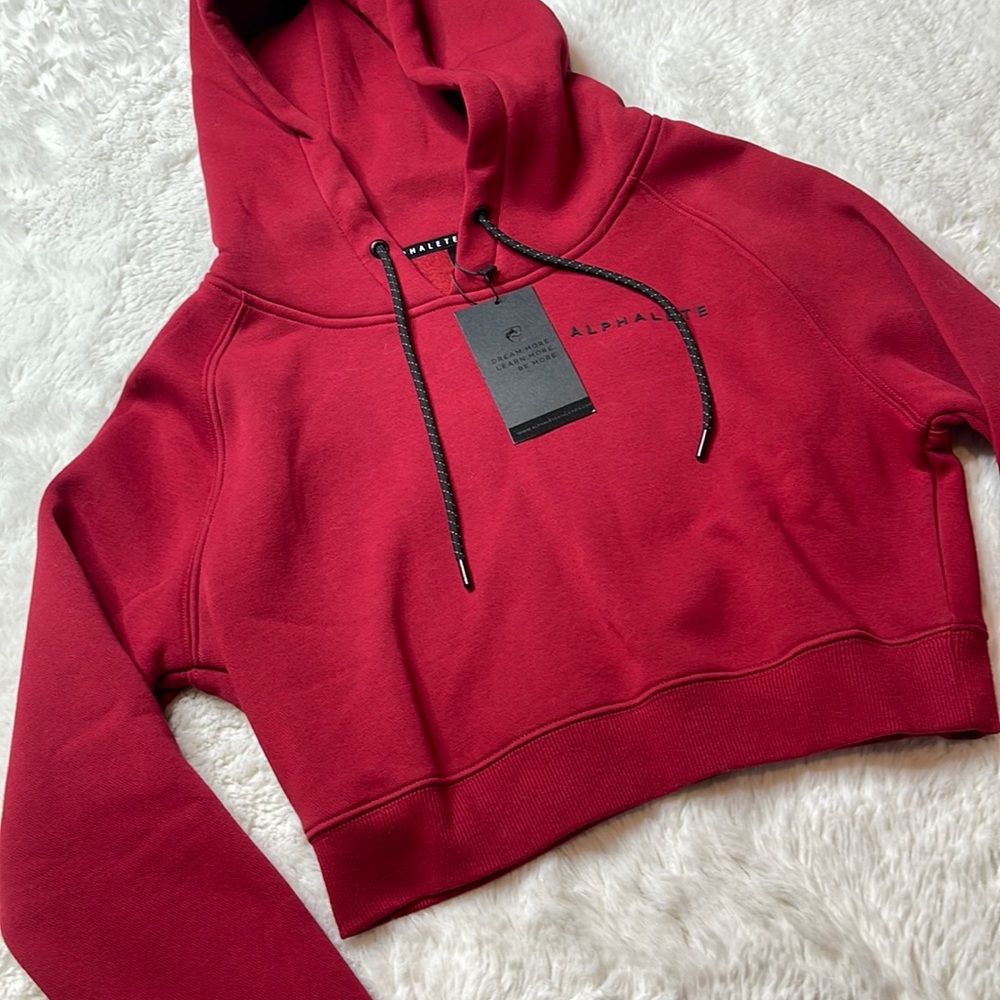 NWT Alphalete Cropped Hoodie - SIZE: XS